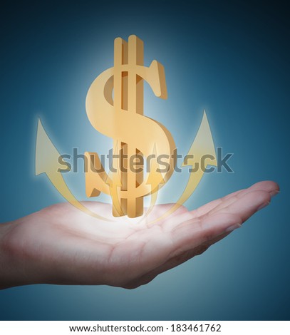 logo money in hand