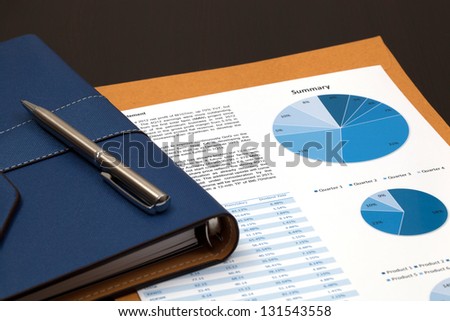 Financial Graphs Analysis On Table