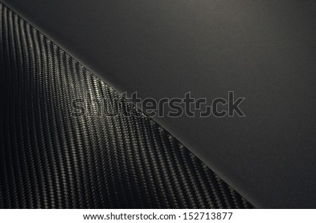 Metallic black mat car wrap