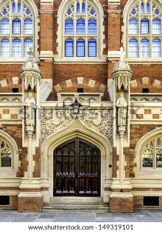 St John\'s College, part of the University of Cambridge, UK