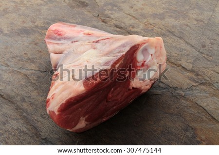 raw lamb cuts