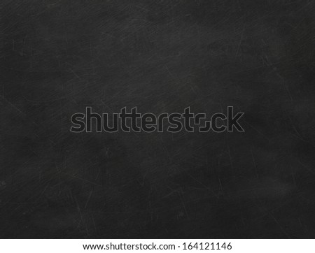 Texture of black blank chalkboard