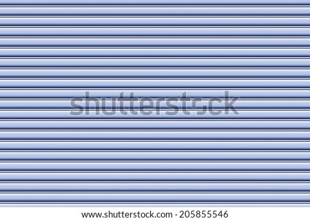 Rolling door or shutter door pattern outside (new and clean surface).