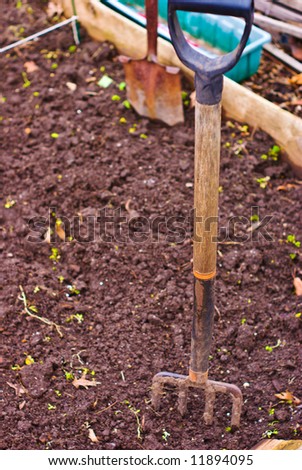 Pitchfork Gardening Tool