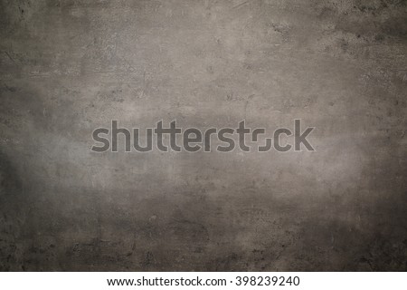 Top view of grey kitchen table background.