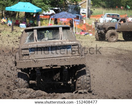 Off road mud track