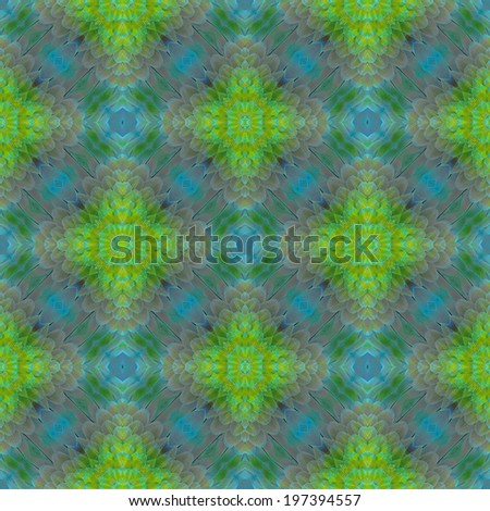 Beautiful background pattern made from Harlequin Macaw feathers
