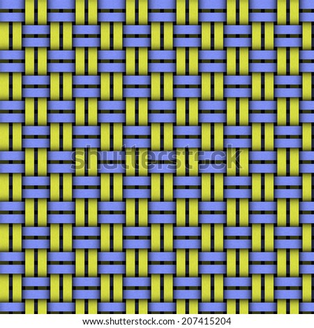 Seamless weave pattern background for design and decorate