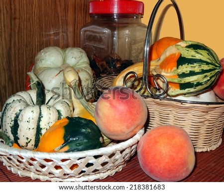 Autumn pumpkins - Decorative pumpkin