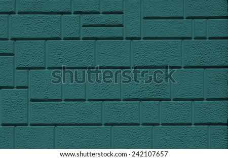 colored  brick wall  , elevation color - background, texture