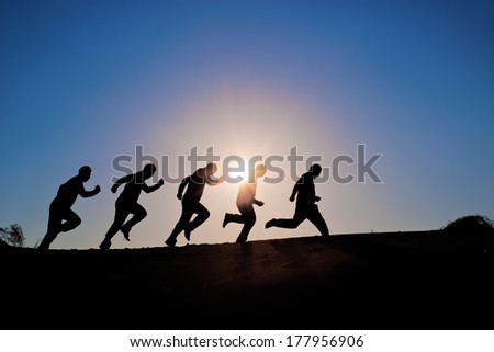 We\'re running to the finish