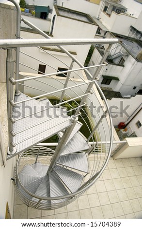Stainless steel Snail stair