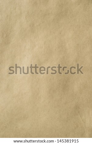 Old smooth brown kraft paper background