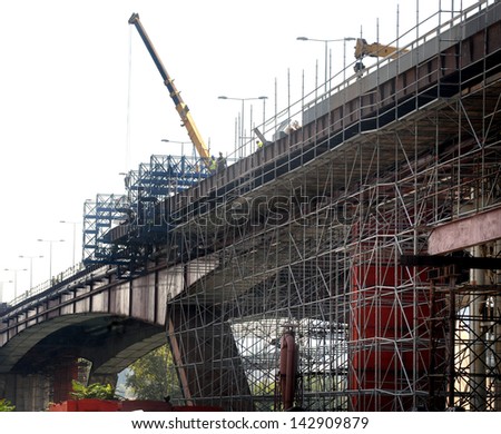construction bridge repairs