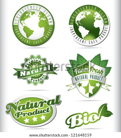 eco bio natural logos eco bio natural logos