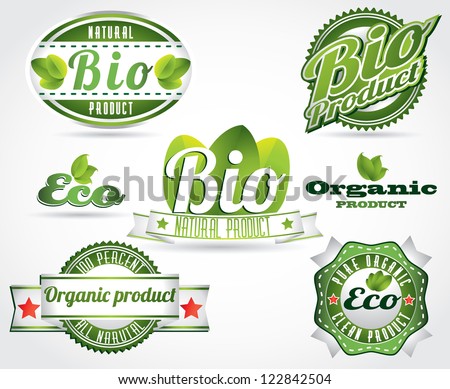 eco bio natural logos eco bio natural logos