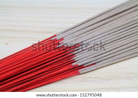 Background Style Picture of Joss Sticks that use for Holy Thing Worship.