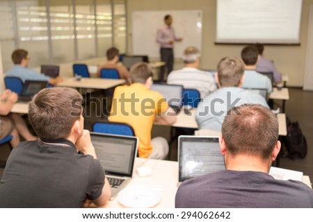 Class of business training of programmers