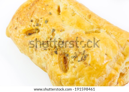 Chicken pie is a pie consisting of a  chicken meat and gravy