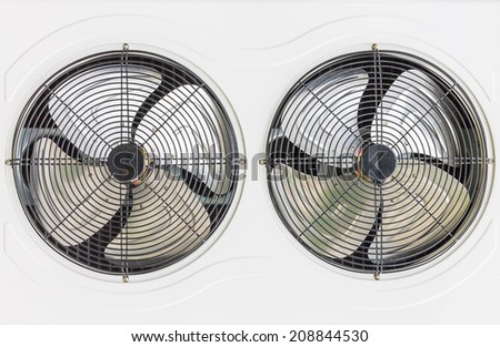 Twin cooling fan