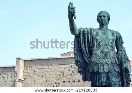 Statue of Gaius Julius Caesar, Rome, Italy