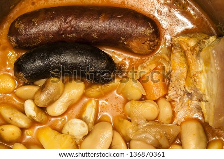 Image of Fabada, spanish beans cooked
