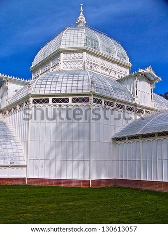 San Francisco Conservatory of Flowers in Golden Gate Park