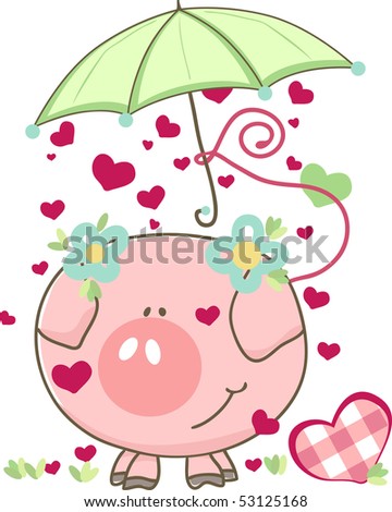 stock-vector-pig-with-umbrella-53125168.jpg