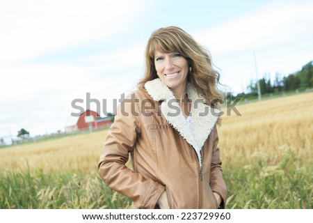 Woman Countryside