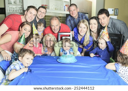 A Happy one Year Birthday to all the family