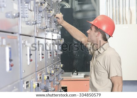 An Air Conditioner Repair Man at work