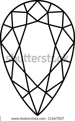 Diamond Vector Shape