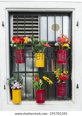 window flower-box