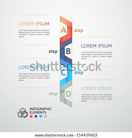 Modern business step origami style options banner vector illustration can be used for workflow layout diagram number options step up options web design banner template infographic Modern business step origami style options banner vector illustration can be used for workflow layout diagram number options step up options web design banner template infographic