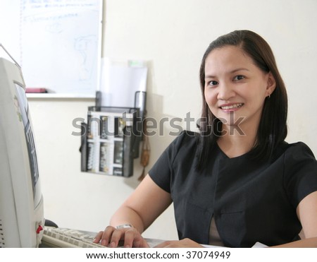 asian career woman