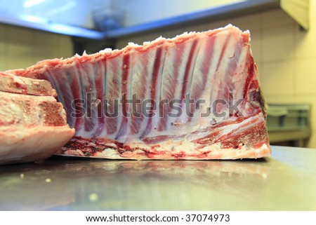 lamb rack meat