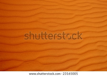 Horizontal prints in african desert