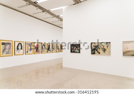 VIENNA, AUSTRIA - AUGUST 06, 2015: Mumok (Museum Moderner Kunst) Or Museum of Modern Art is a museum in the Museumsquartier in Vienna that has a collection of 7,000 modern and contemporary art works.