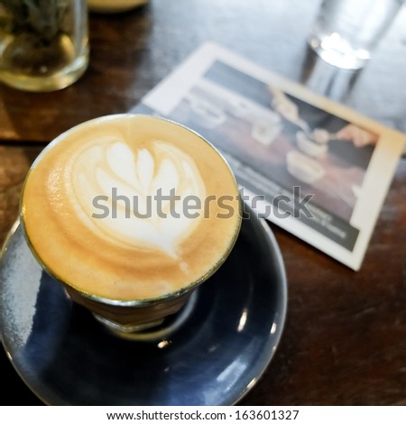 Latte art tulip, Coffee