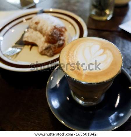Latte art tulip, Coffee