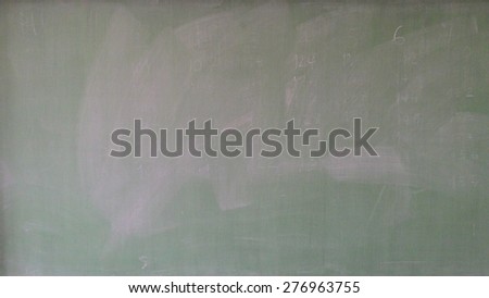 Blank blackboard, Blank green board