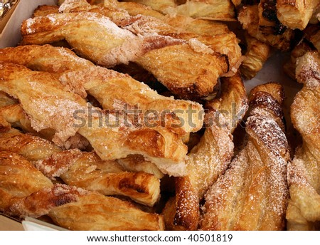 fried pastries for sale at a local fair