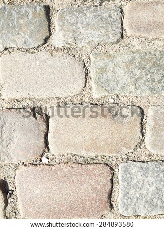 stone brick pavement street, Marble pavement blocks texture