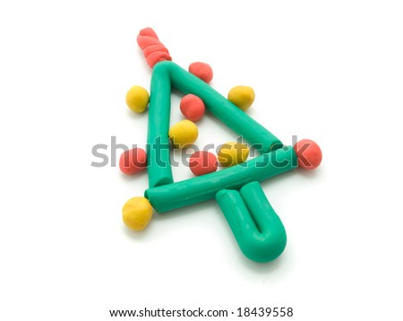 Plasticine Trees