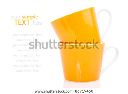 Colorful Tea Cups