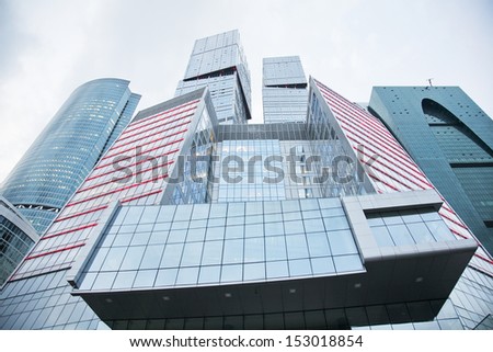 Moscow - August 30: The Moscow International Business Center, Moscow-City On August 30, 2011 In Moscow. Located Near The Third Ring Road, The Moscow-City Area Is Currently Under Development.