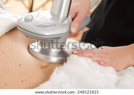 Slimming and cellulite treatment at clinic