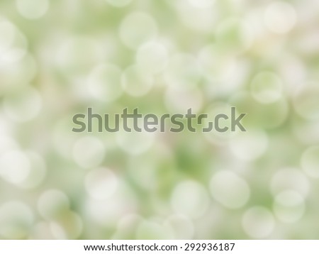 Abstract bokeh - abstract light blur background - summer and spring time - green - relax   time