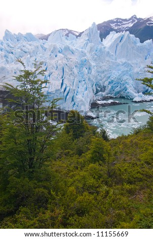 Perito Moreno Glacier in Patagonia