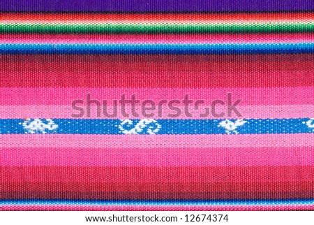 Traditional andean tapestry from northern Argentina and Bolivia.